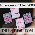 Rhinocéros 7 Bleu 9000 33
